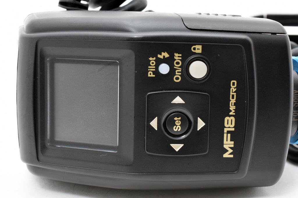 ★美品★ ニッシン Nissin MF18 デジタルマクロ ソニー マクロフラッシュ ★ L88#8102