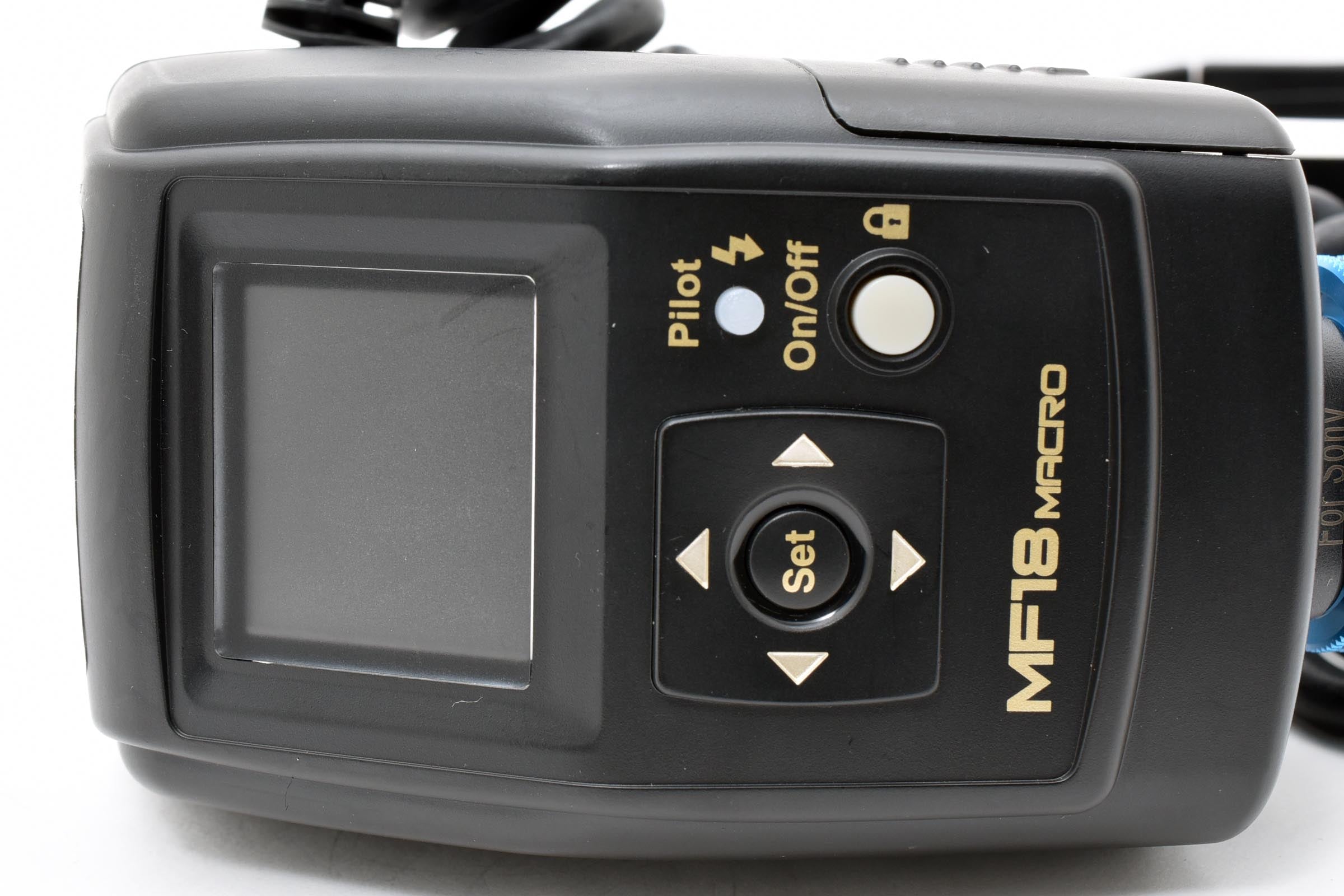 ★美品★ ニッシン Nissin MF18 デジタルマクロ ソニー マクロフラッシュ ★ L88#8102