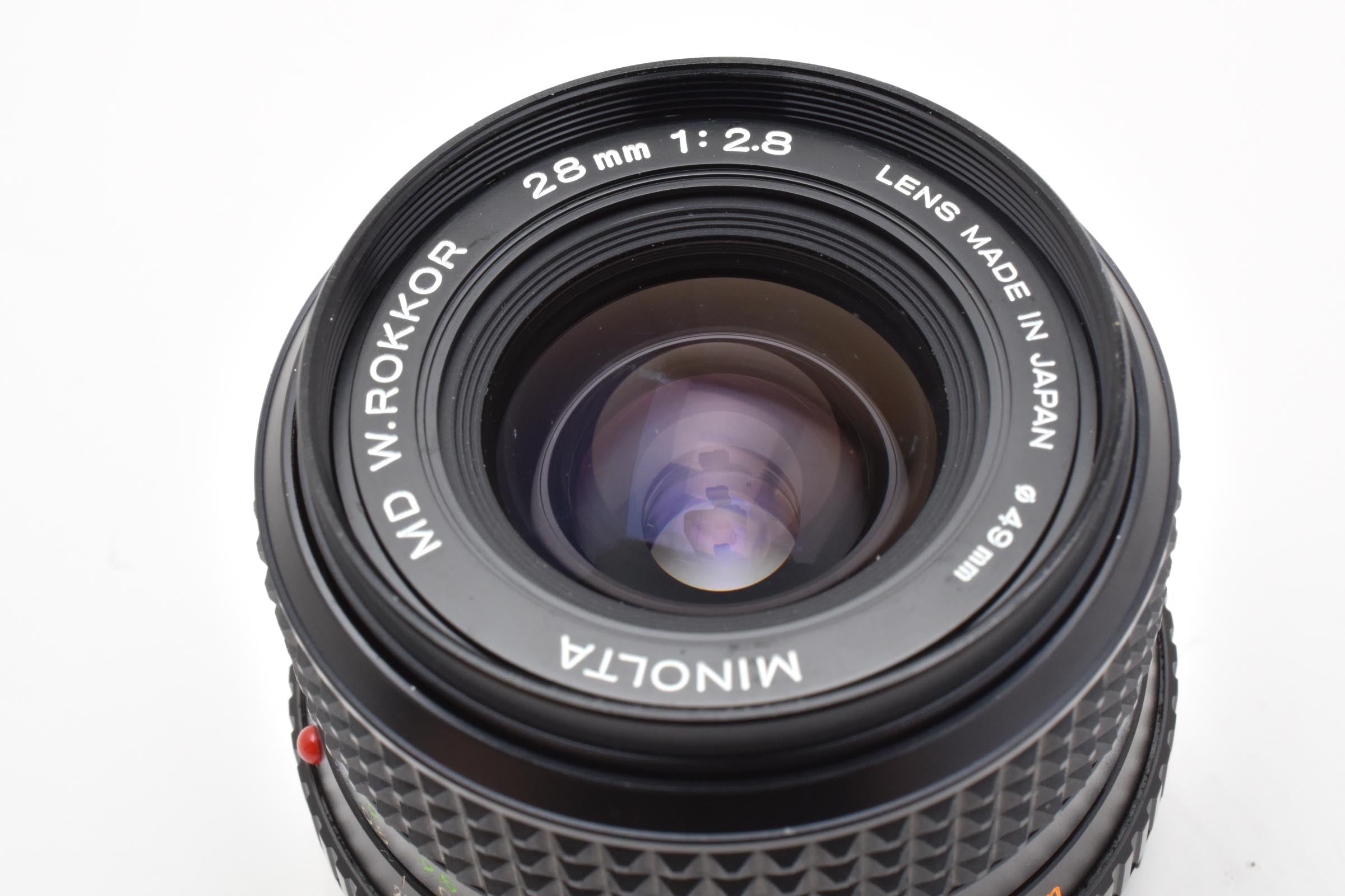 ★美品★ ミノルタ MINOLTA MD W.ROKKOR 28MM F2.8 カメラレンズ ★ #8259