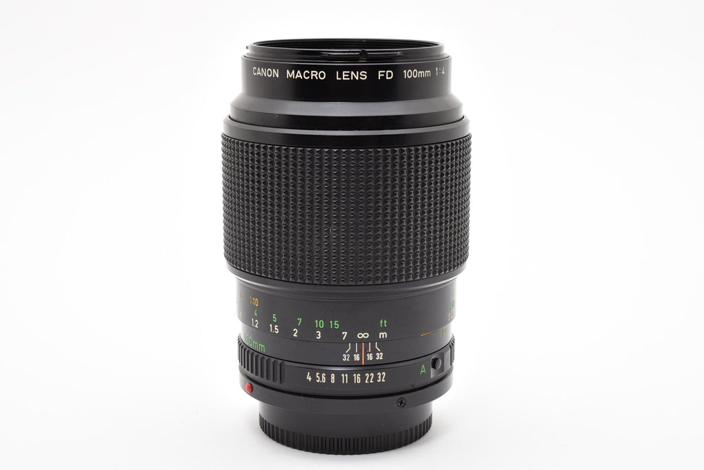 ★良品★ キヤノン CANON NEW FD 100MM F4 MACRO 良品 動作確認済 ★ #8396