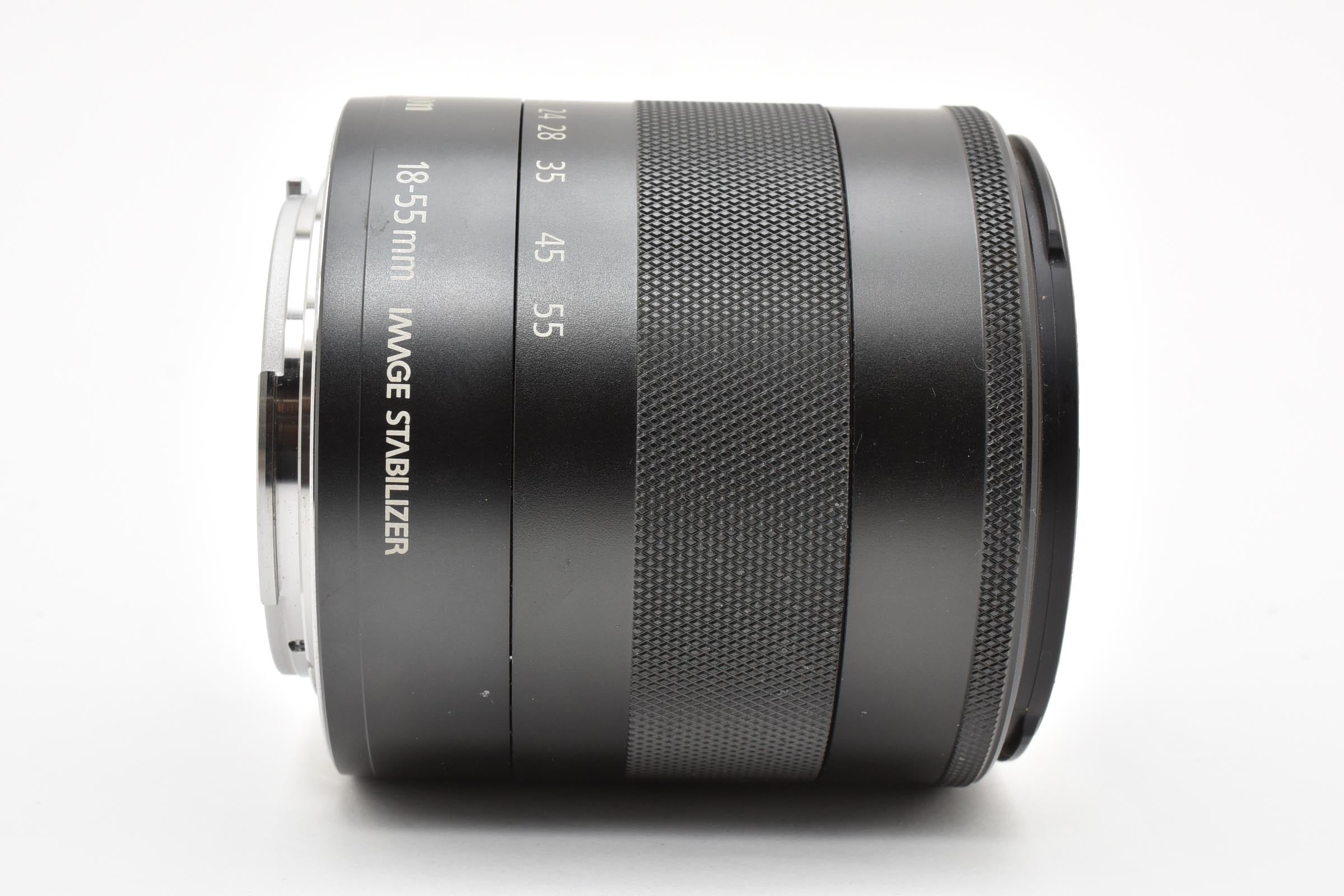 ★良品★ キヤノン CANON EF-M 18-55MM F3.5-5.6 IS STM 標準ズームレンズ ★ #8554