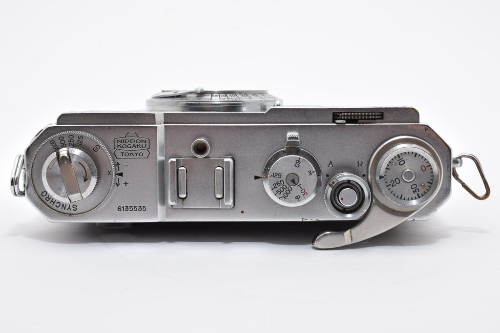 ★美品★ ニコン NIKON S2 前期 シルバー ボディ レンジファインダー フィルムカメラ 613万台 ★ L23#7998