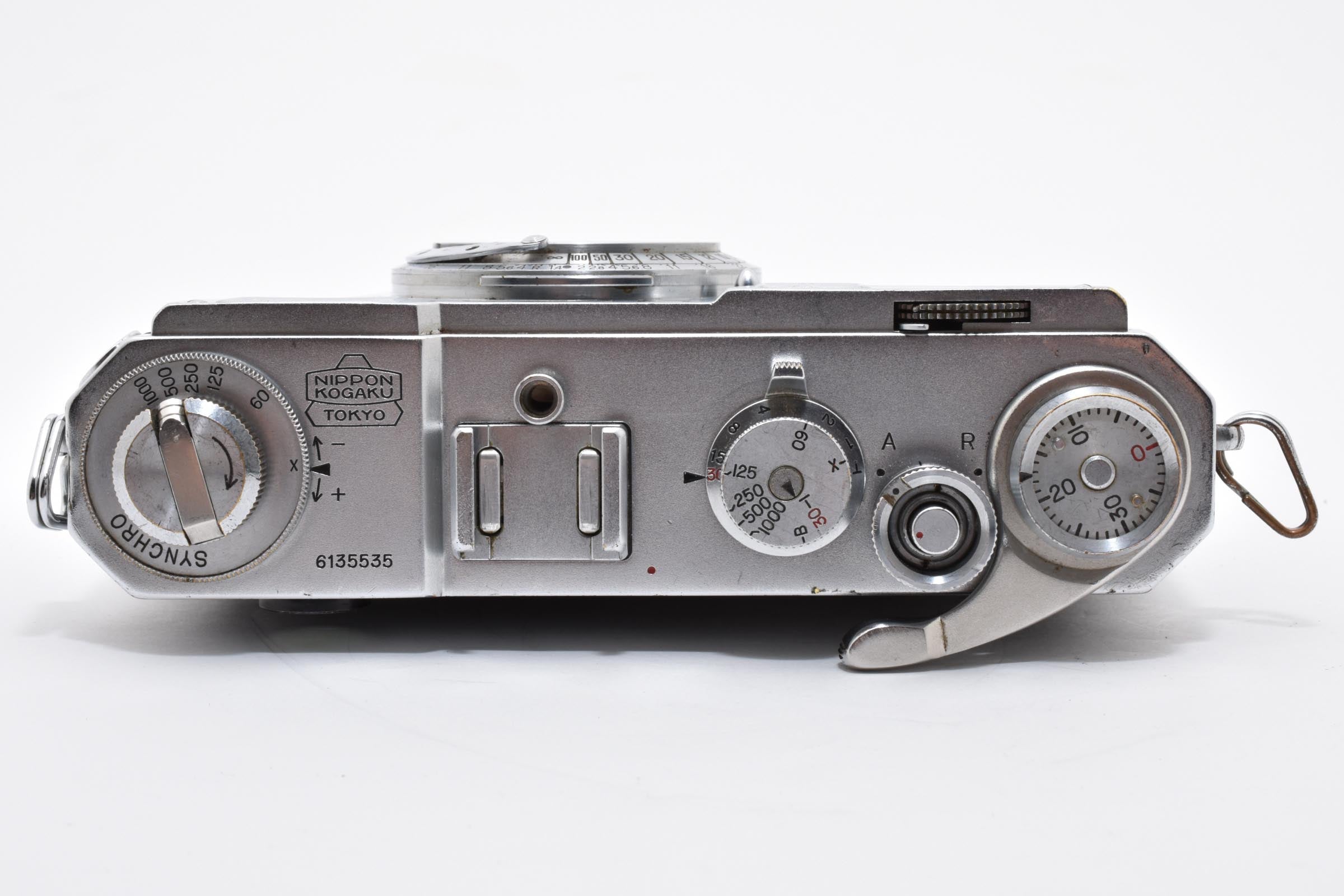 ★美品★ ニコン NIKON S2 前期 シルバー ボディ レンジファインダー フィルムカメラ 613万台 ★ L23#7998