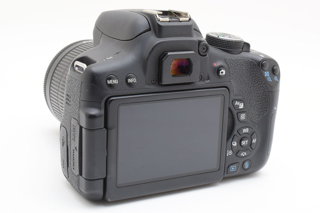 ★良品★ キヤノン Canon EOS KISS X8I EF-S18-55 IS STM レンズキット デジタル一眼レフ ブラック ★ L37#7605
