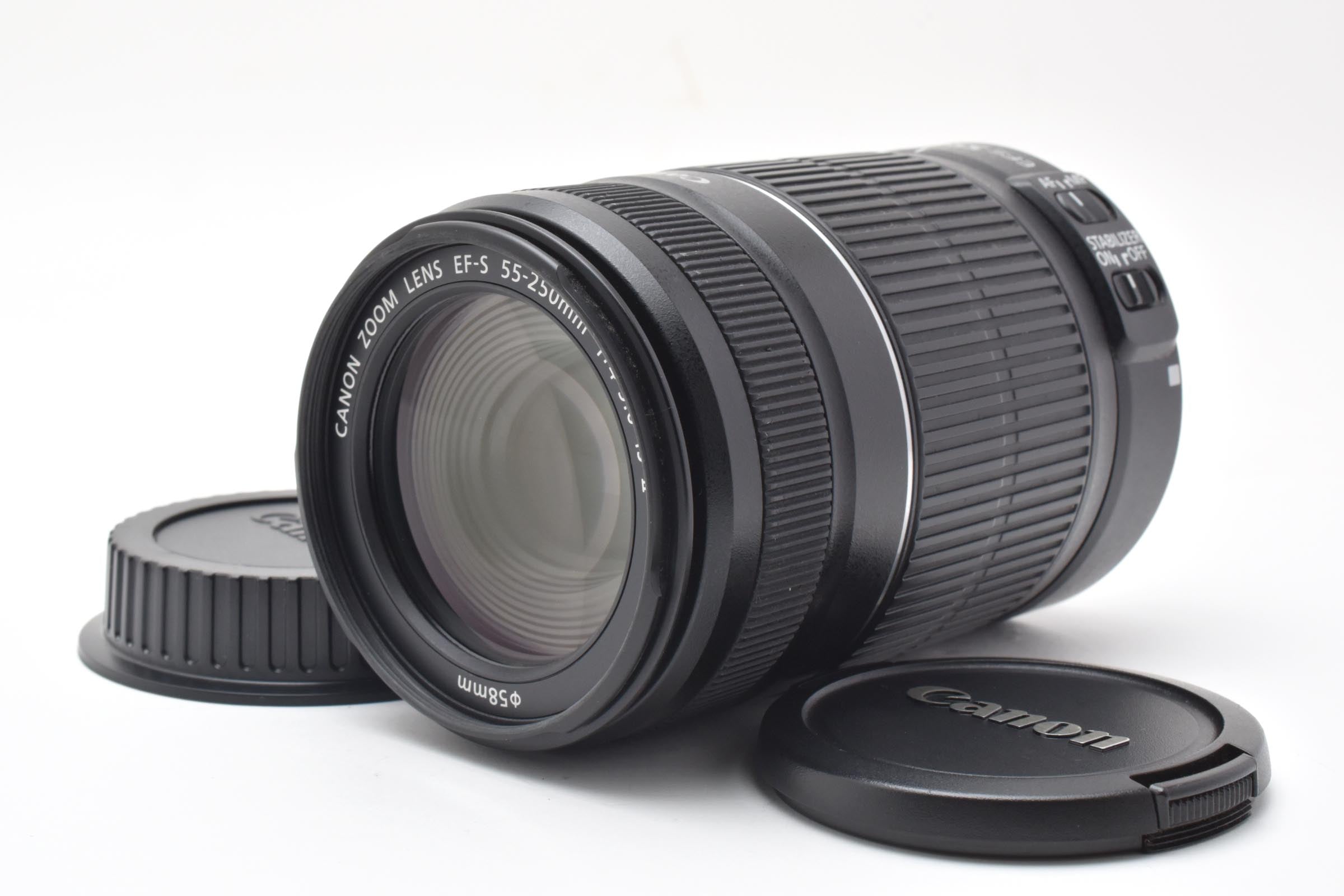 ★良品★ キヤノン CANON EF-S 55-250MM F4-5.6 IS II 望遠ズームレンズ ★ #8456
