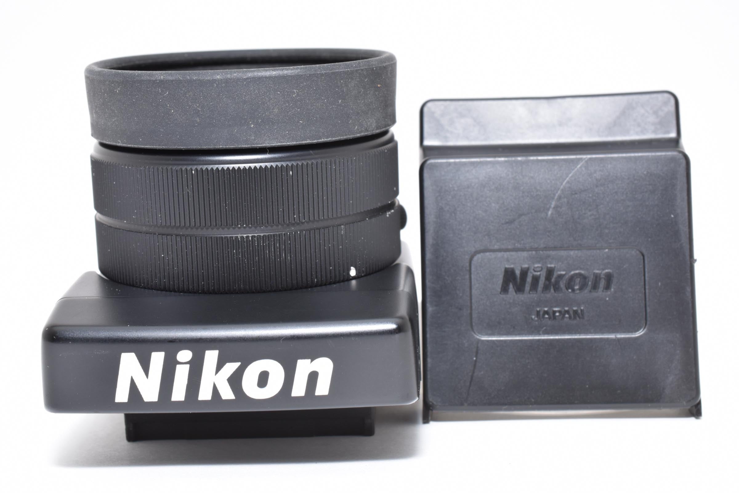 ★美品★ ニコン NIKON F4用高倍率ファインダー DW-21 ブラック 6倍 高倍率ファインダー ★ L16#7903