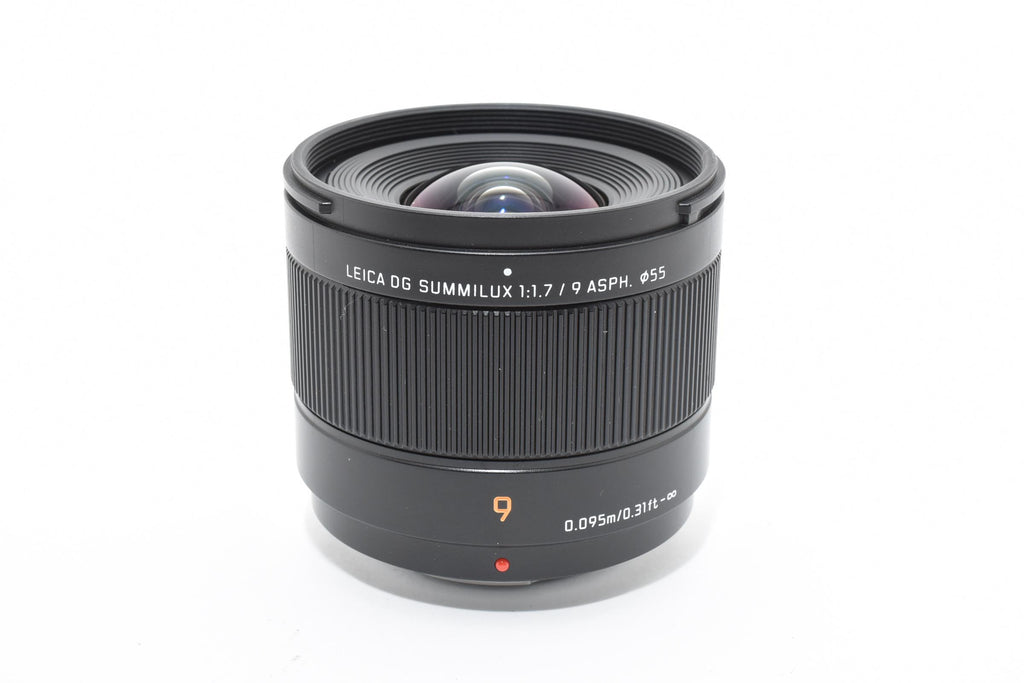 ★美品★ パナソニック Panasonic LEICA DG SUMMILUX 9MM F1.7 ASPH. マイクロフォーサーズ 単焦点レンズ ★ L40#7591