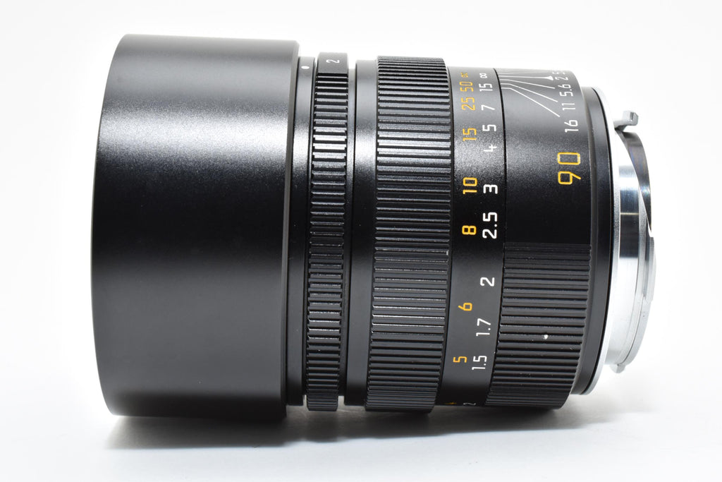 ★良品★ ライカ Leica SUMMICRON-M 90mm F2 ブラック 3代目 353万台 レンズ ★ #8479