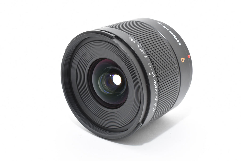 ★美品★ パナソニック Panasonic LEICA DG SUMMILUX 9MM F1.7 ASPH. マイクロフォーサーズ 単焦点レンズ ★ L40#7591