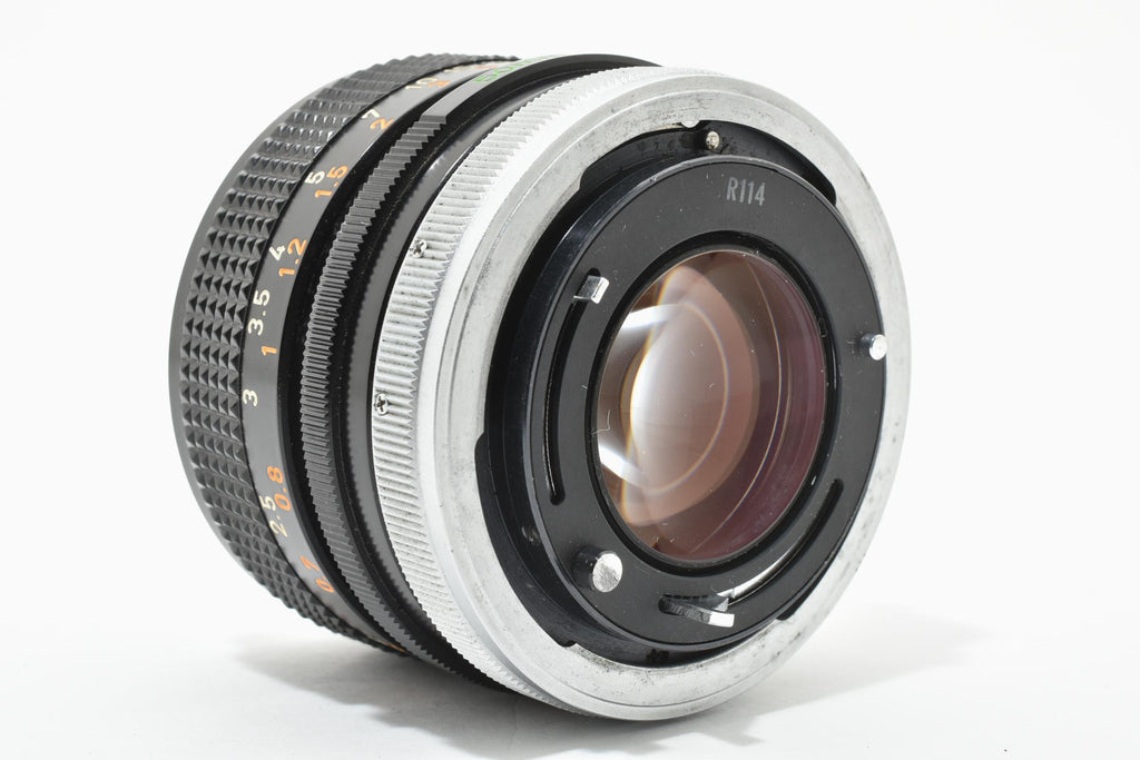 ★良品★ キヤノン Canon FD 50mm F1.4 S.S.C. 単焦点レンズ ブラック ★ L20#8006