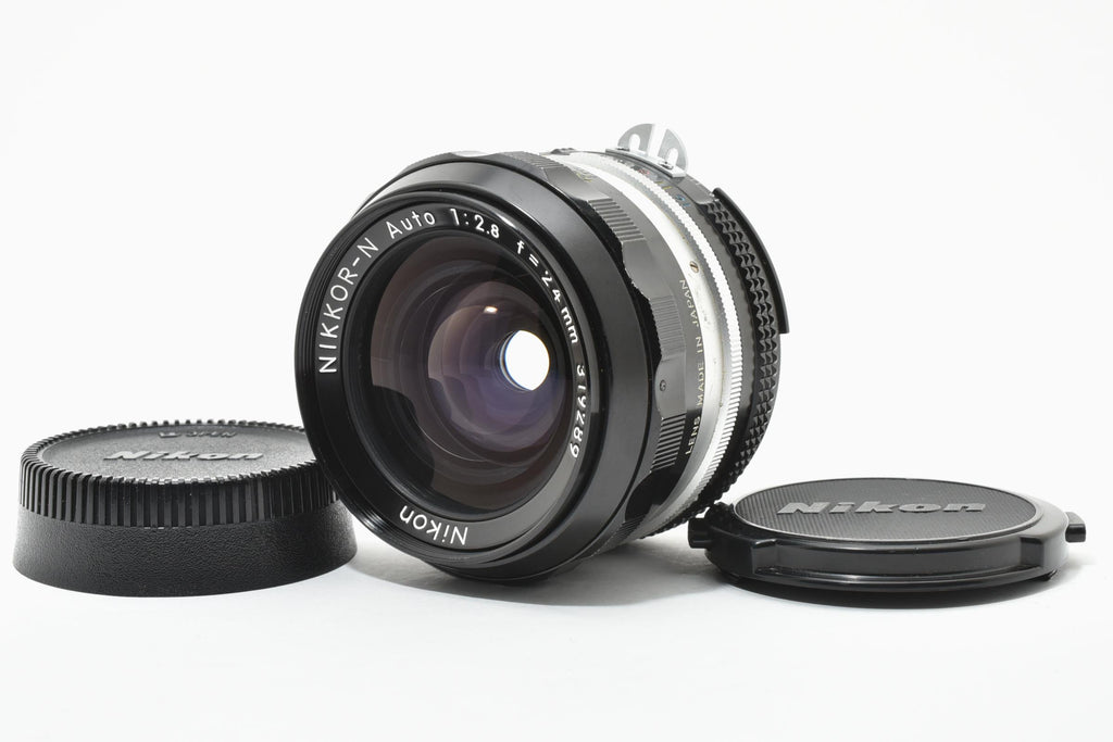 ★美品★ ニコン NIKON NIKKOR-N AUTO 24MM F2.8 AI改 ブラック 単焦点 広角レンズ ★ L44#8014