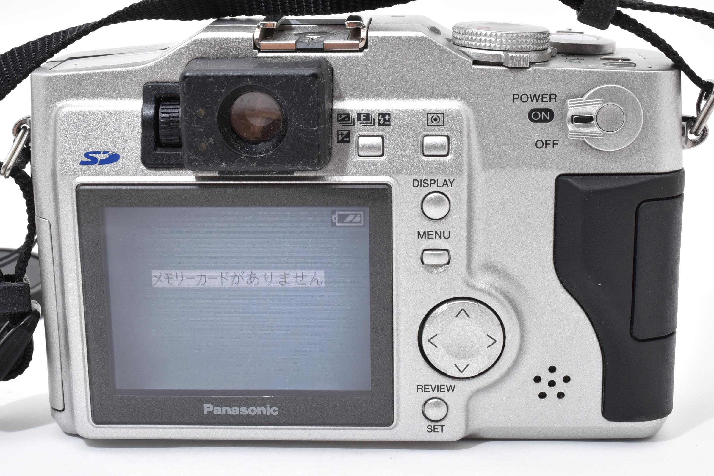 ★美品★ パナソニック Panasonic DMC-LC5 シルバー デジタルカメラ 希少動作品 ★ #8335