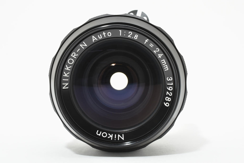 ★美品★ ニコン NIKON NIKKOR-N AUTO 24MM F2.8 AI改 ブラック 単焦点 広角レンズ ★ L44#8014