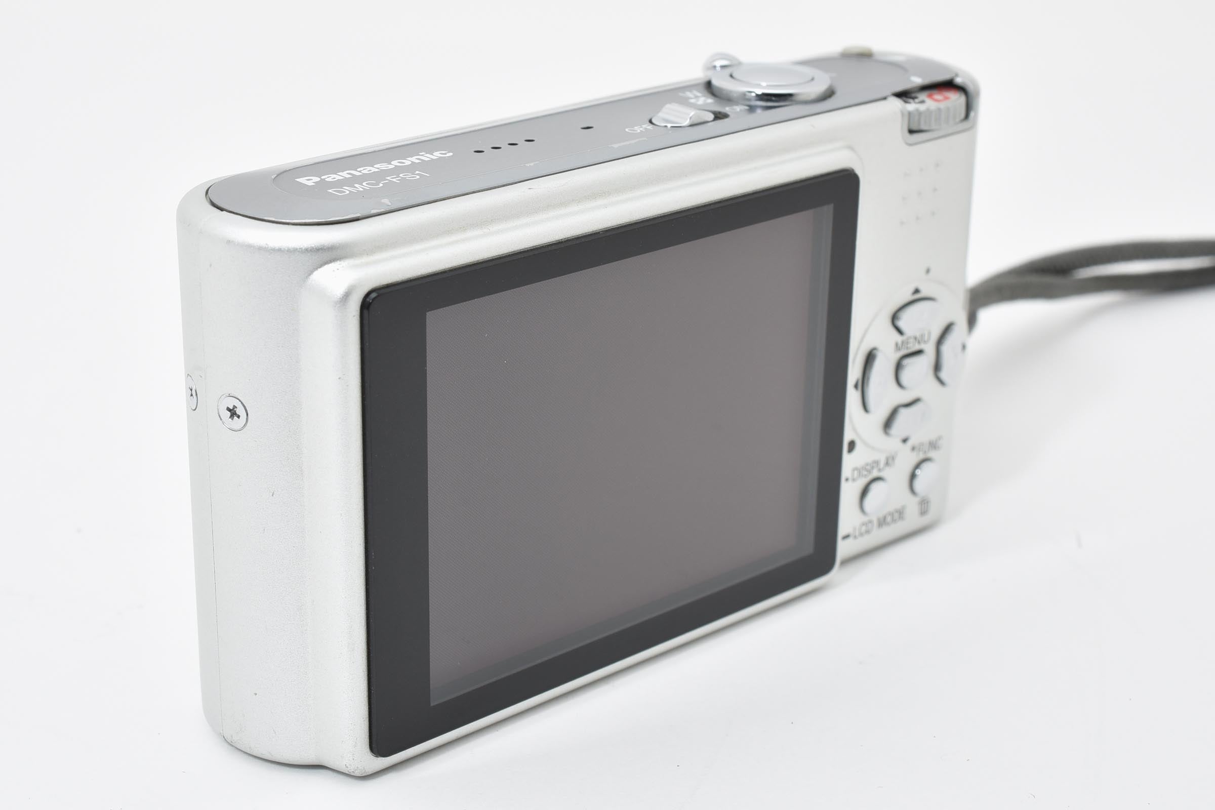 ★美品★ パナソニック Panasonic DMC-FS1 SILVER コンパクトデジタルカメラ ★ L20#7833