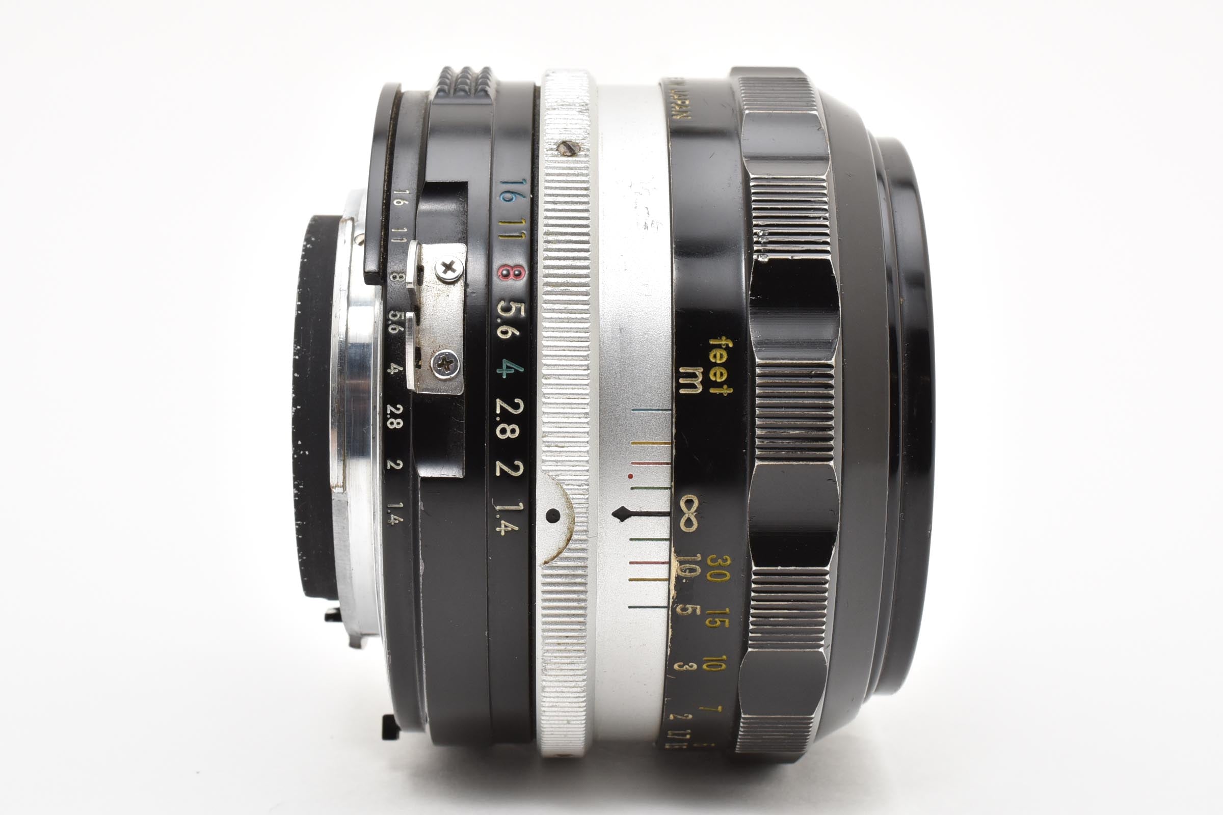 ★美品★ ニコン Nikon AUTO NIKKOR 50MM F1.4 C AI改 MFレンズ ★ #8572