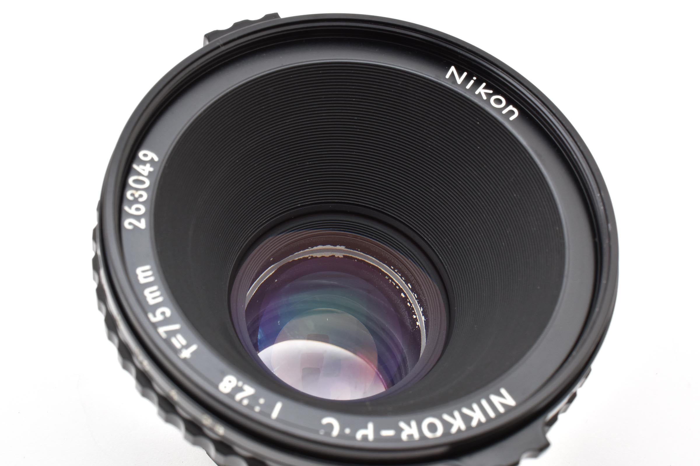★美品★ニコン NIKON NIKKOR-P 75mm F2.8 BRONICA S2 EC ブロニカ ★ L77#7233