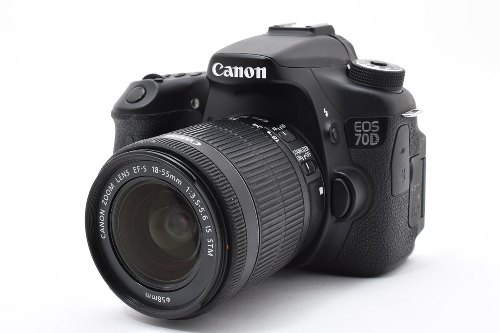 ★美品ショット数23613回★ キヤノン CANON EOS 70D EF-S18-55 IS STM レンズキット デジタル一眼レフカメラ ★ #8488
