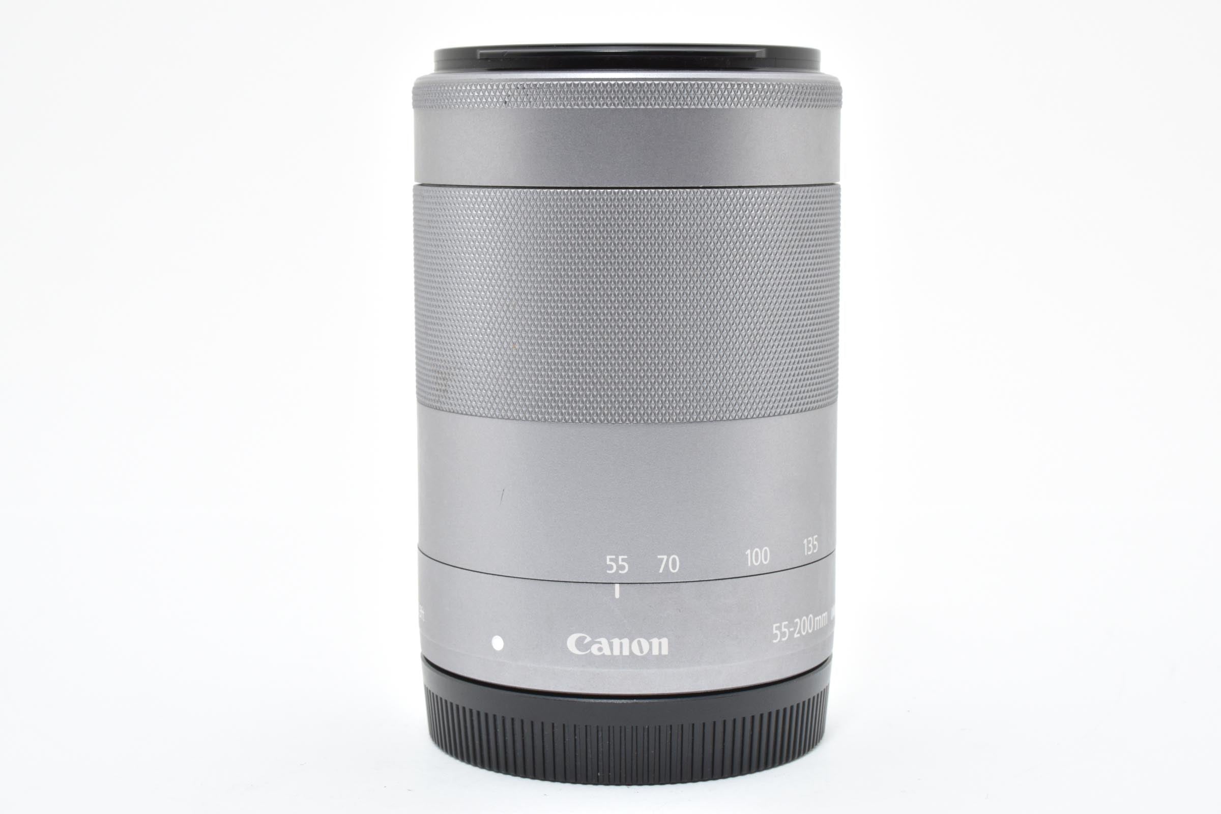 ★美品★ キャノン CANON EF-M55-200MM F4.5-6.3 IS STM 望遠ズームレンズ ★ L17#8207