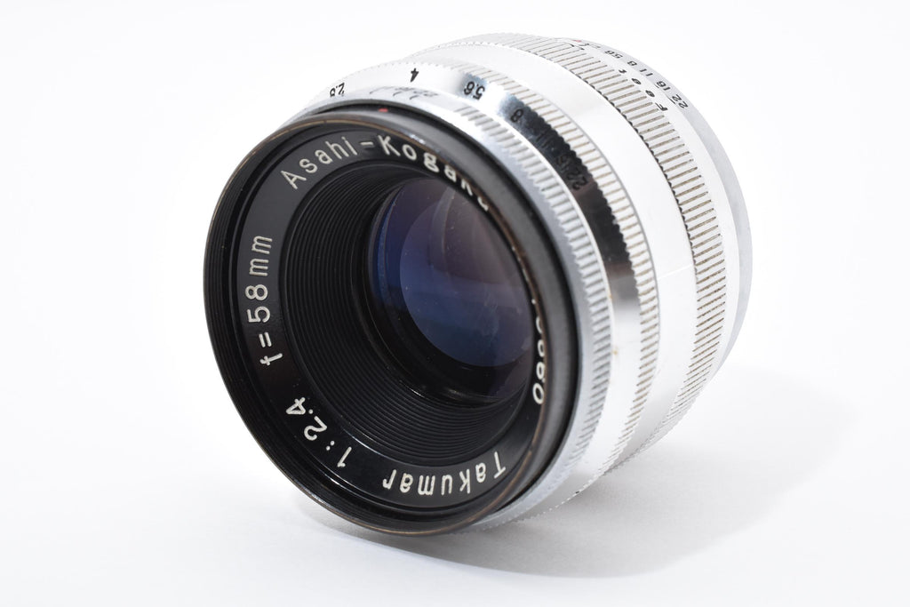 ★良品★ ペンタックス PENTAX ASAHI-KOGAKU TAKUMAR 58MM F2.4 単焦点レンズ ★ L88#8225