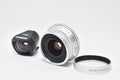 ★美品★ フォクトレンダー Voigtlander SNAPSHOT-SKOPAR 25MM F4 (ファインダー付) シルバー 単焦点レンズ 交換レンズ ★ L37#7714