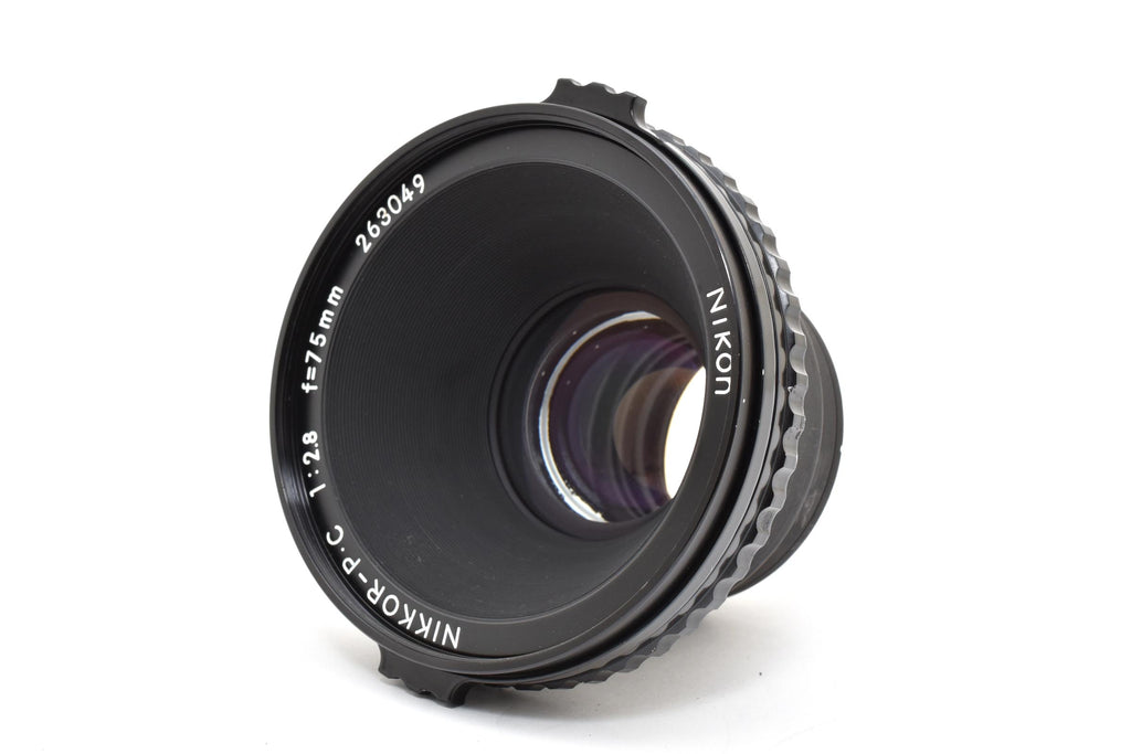 ★美品★ニコン NIKON NIKKOR-P 75mm F2.8 BRONICA S2 EC ブロニカ ★ L77#7233