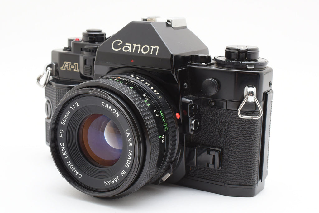 ★良品★ キャノン CANON A-1 ボディ NEW FD 50mm F2 レンズセットフィルムカメラ ★ L44#7267
