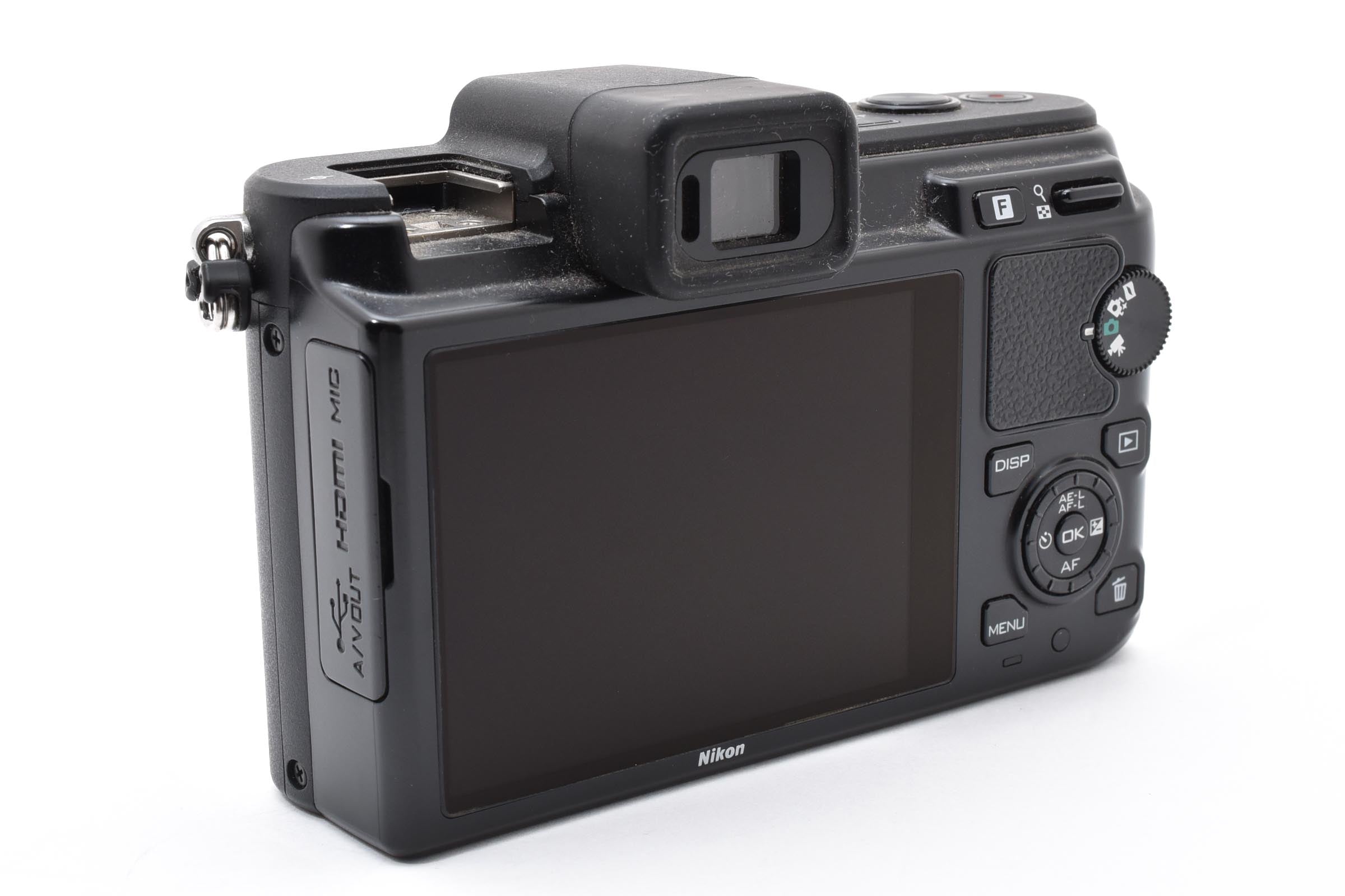 ★良品★ ニコン NIKON 1 V1 ボディ ブラック ミラーレス一眼カメラ ★ L44#7949