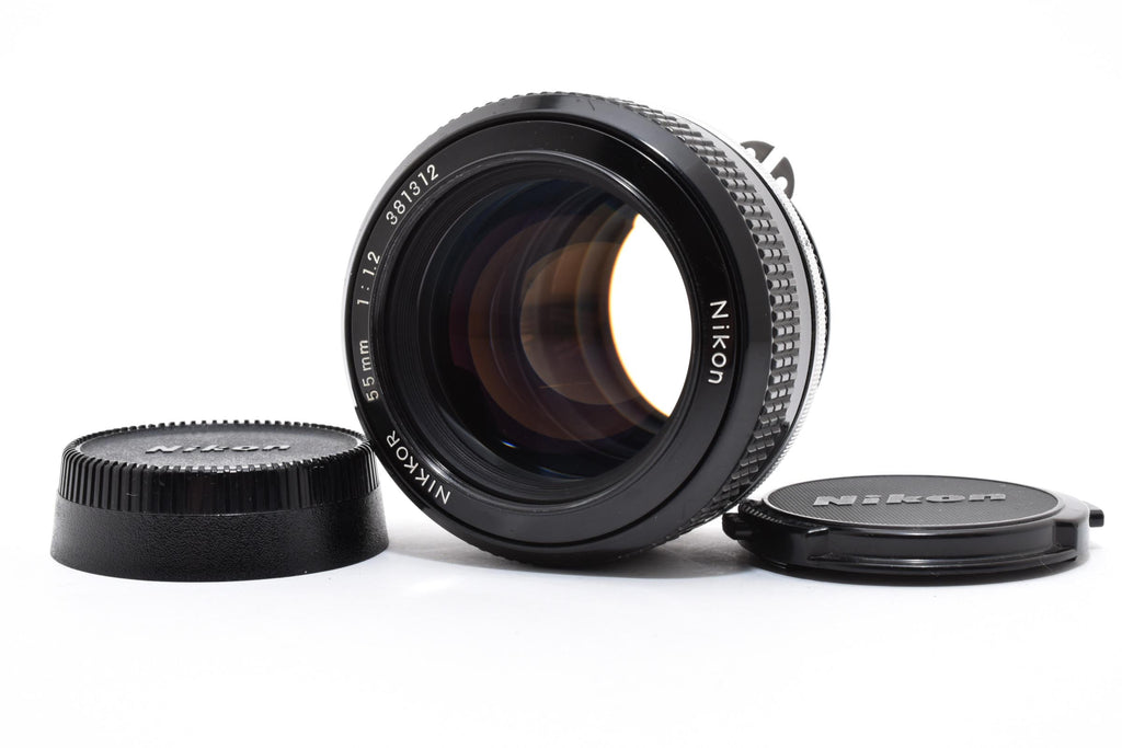 ★美品★ ニコン NIKON NEW NIKKOR AI改 55mm F1.2 ブラック 大口径 単焦点レンズ ★ L21#7956