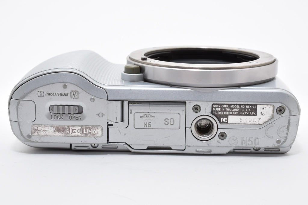 ★良品★ ソニー SONY NEX-C3 シルバー ショット数26,496回 ミラーレス一眼カメラ ★ L33#8024