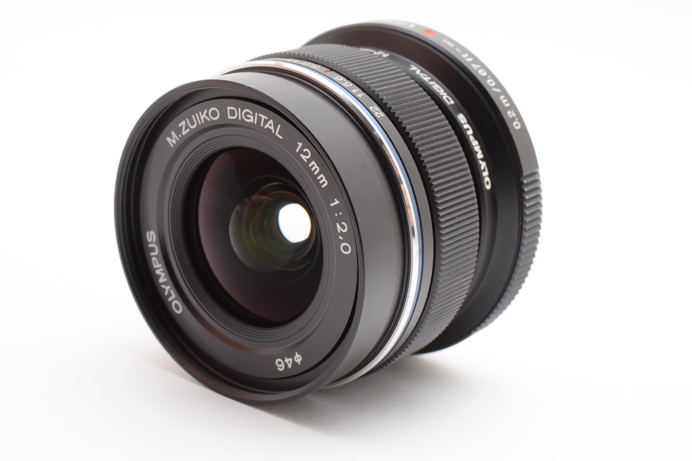 ★良品★ オリンパス Olympus M.ZUIKO DIGITAL ED12mm F2.0 リミテッドブラックキット【世界限定3000セット】 デジタルレンズ ★ #8287