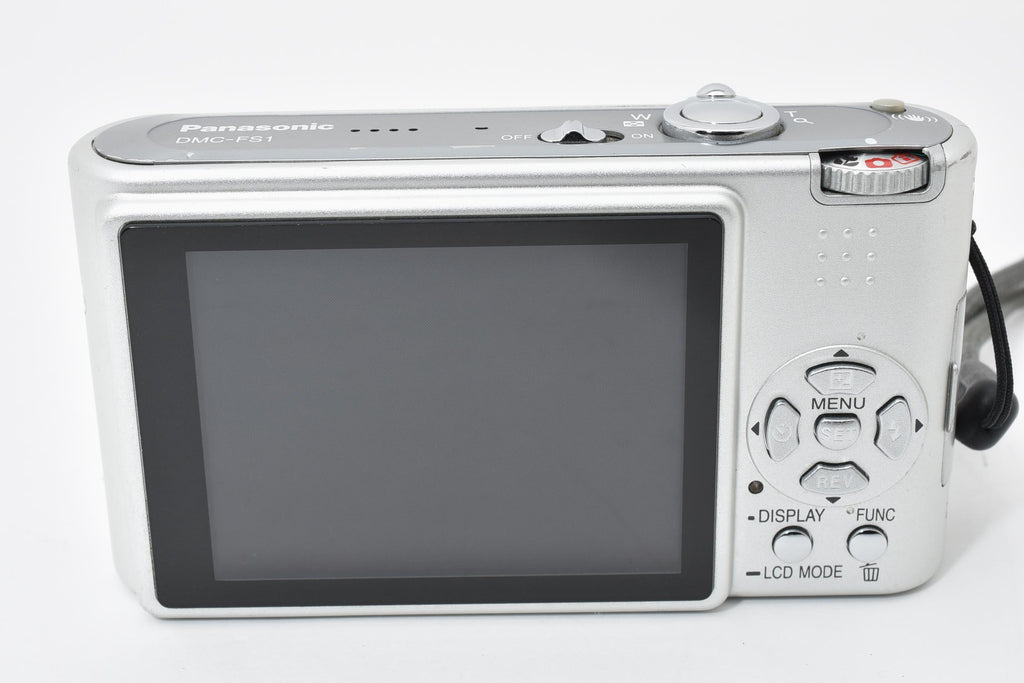 ★美品★ パナソニック Panasonic DMC-FS1 SILVER コンパクトデジタルカメラ ★ L20#7833