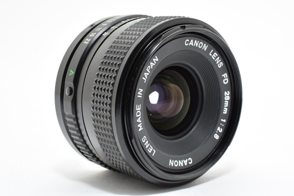 ★美品★ キャノン CANON NEW FD 28MM F2.8 単焦点広角レンズ 美品 動作良好 ★ #8503