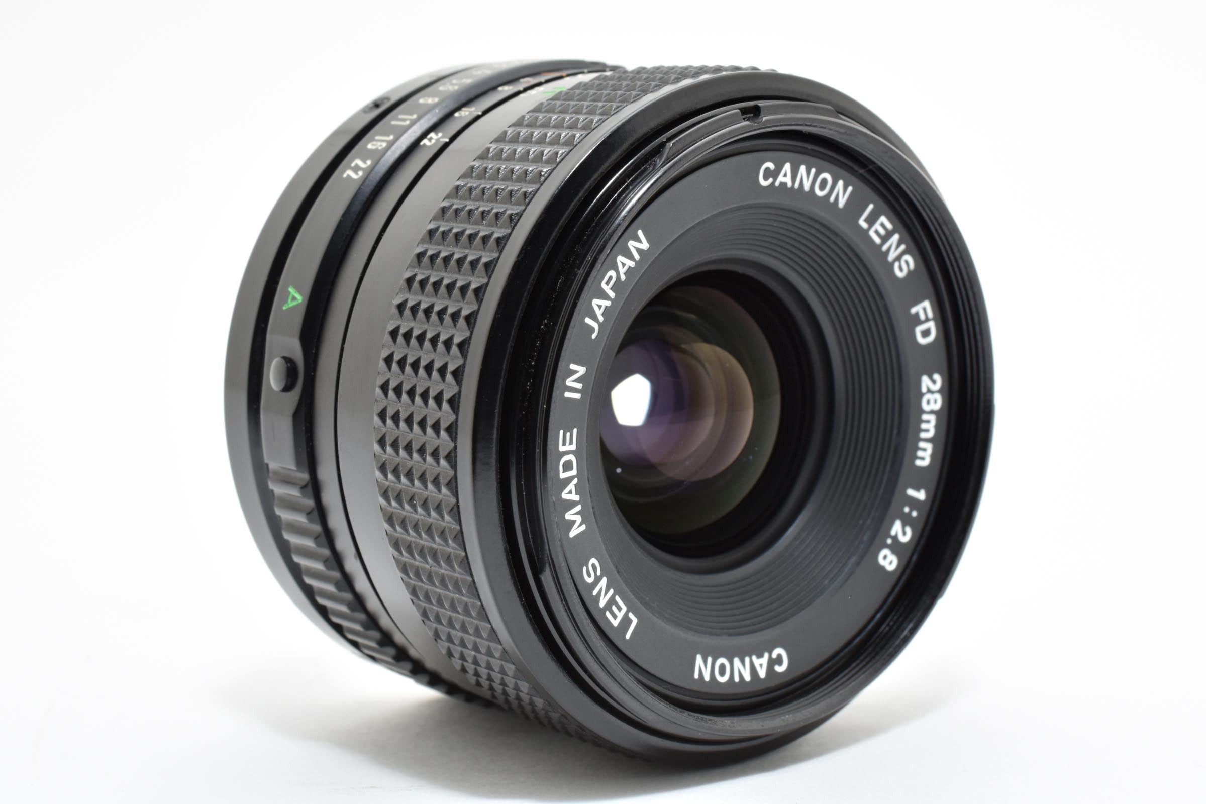 ★美品★ キャノン CANON NEW FD 28MM F2.8 単焦点広角レンズ 美品 動作良好 ★ #8503