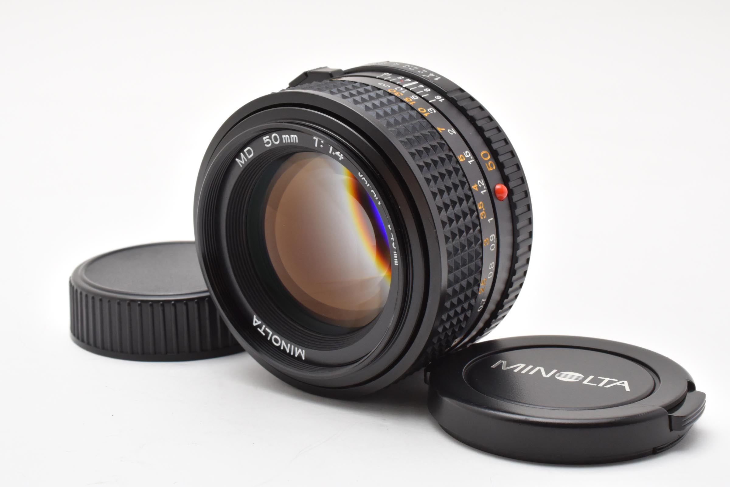 ★良品★ ミノルタ MINOLTA MD 50MM F1.4 単焦点レンズ 美品 ★ L30#8252