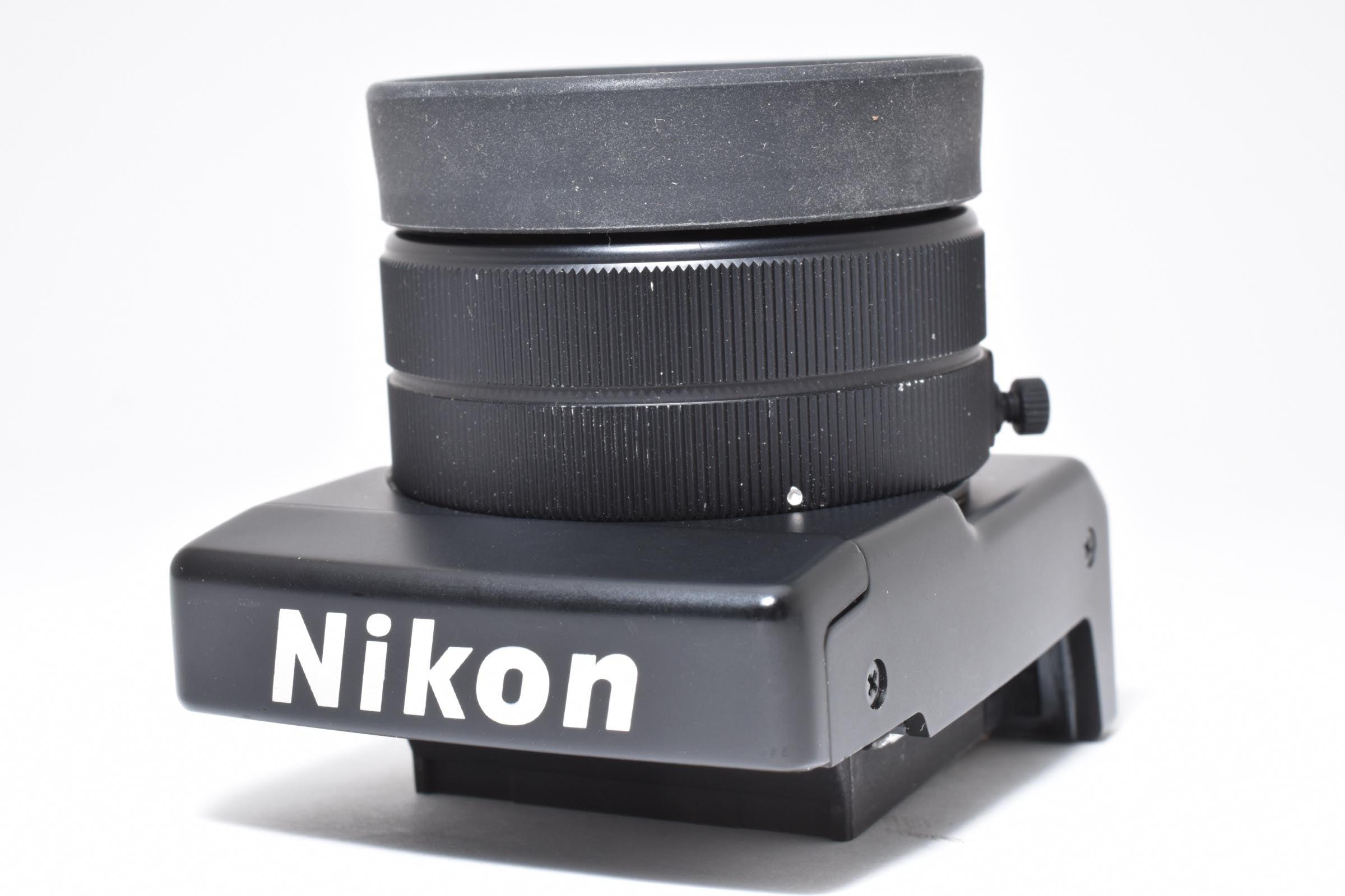 ★美品★ ニコン NIKON F4用高倍率ファインダー DW-21 ブラック 6倍 高倍率ファインダー ★ L16#7903