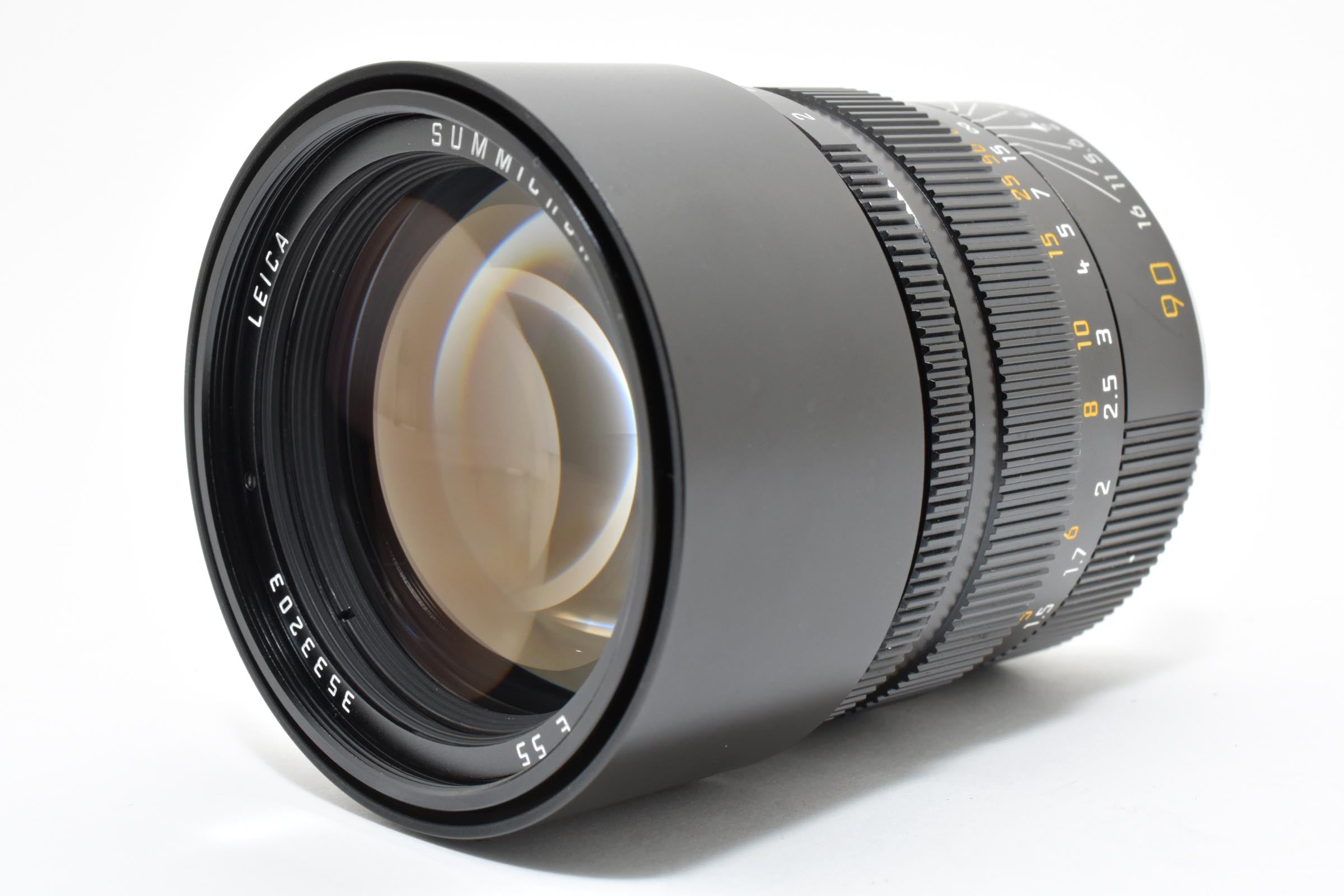 ★良品★ ライカ Leica SUMMICRON-M 90mm F2 ブラック 3代目 353万台 レンズ ★ #8479