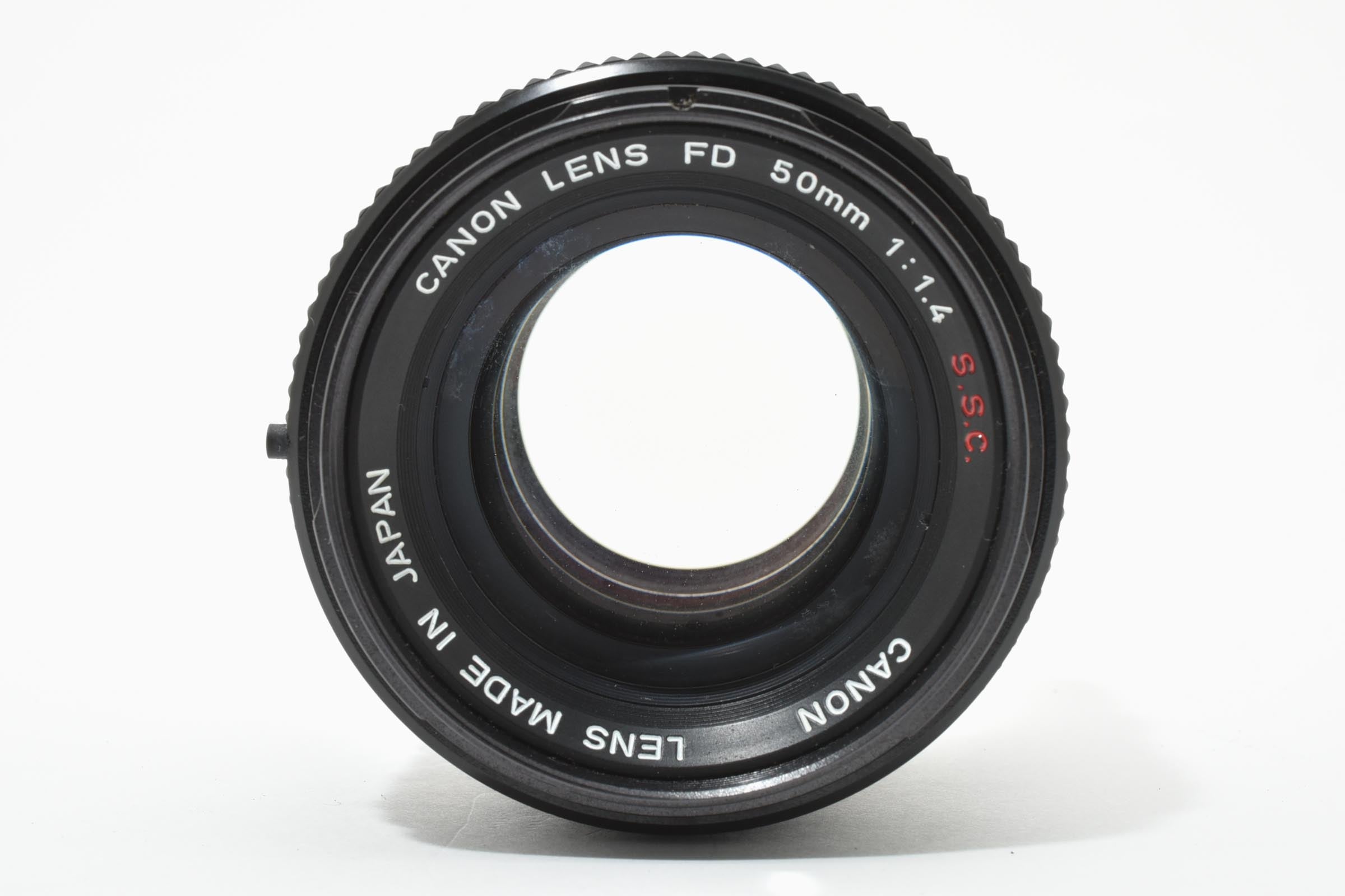 ★良品★ キヤノン Canon FD 50mm F1.4 S.S.C. 単焦点レンズ ブラック ★ L20#8006