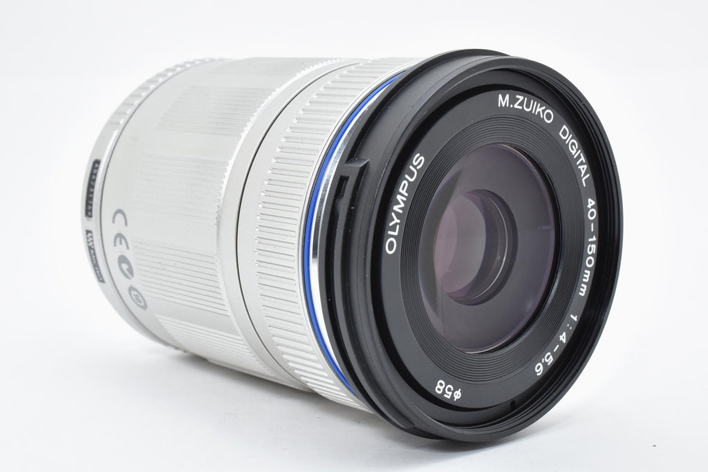 ★美品★ オリンパス OLYMPUS M.ZUIKO DIGITAL 40-150MM F4-5.6 ED MSC シルバー 望遠ズームレンズ ★ L27#7765