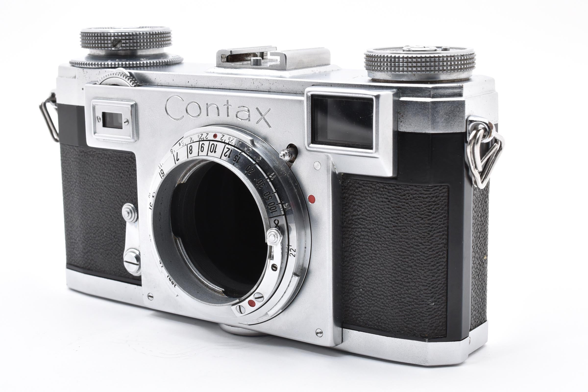 ★美品★ コンタックス CONTAX CONTAX IIA 2A ボディ カラーダイヤル フィルムカメラ ★ #8538