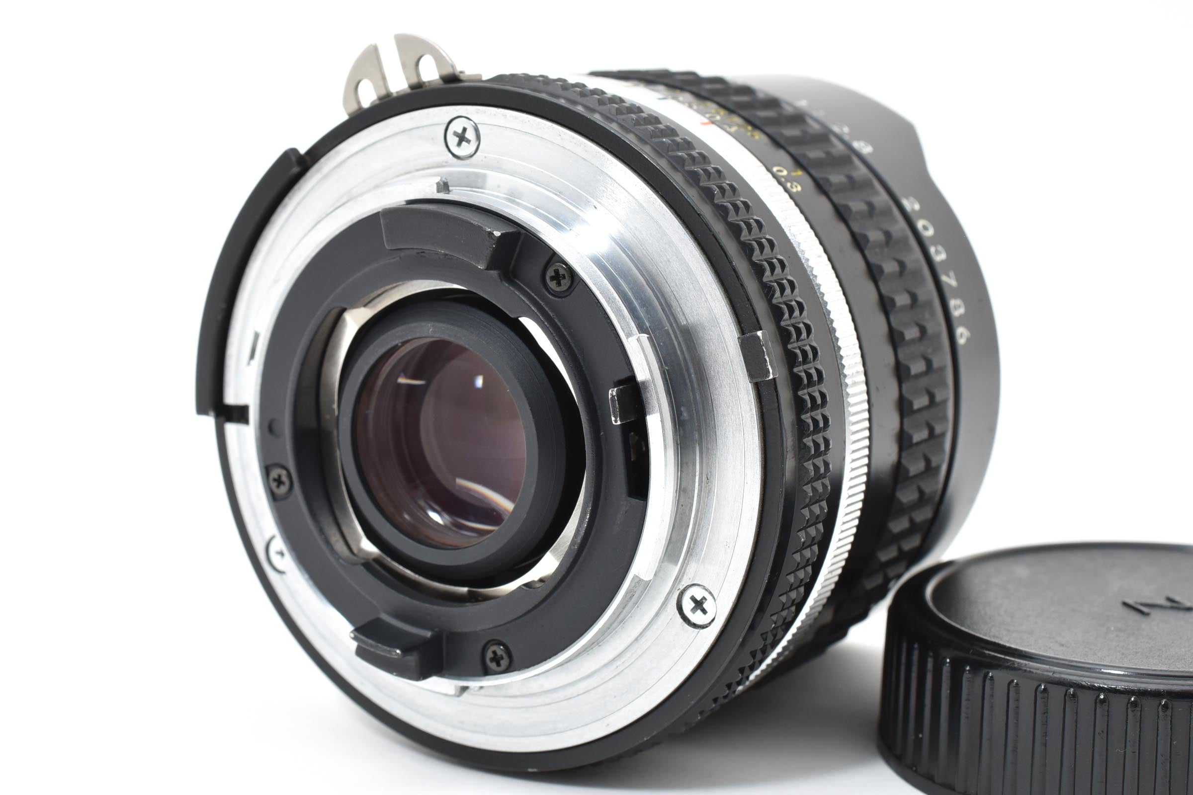 ★美品★ ニコン NIKON AI-S NIKKOR 16MM F2.8 FISH EYE ブラック 単焦点 魚眼レンズ ★ L23#7859
