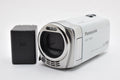 ★美品★ パナソニック Panasonic HC-V360MS-W WHITE ビデオカメラ ★ #8587