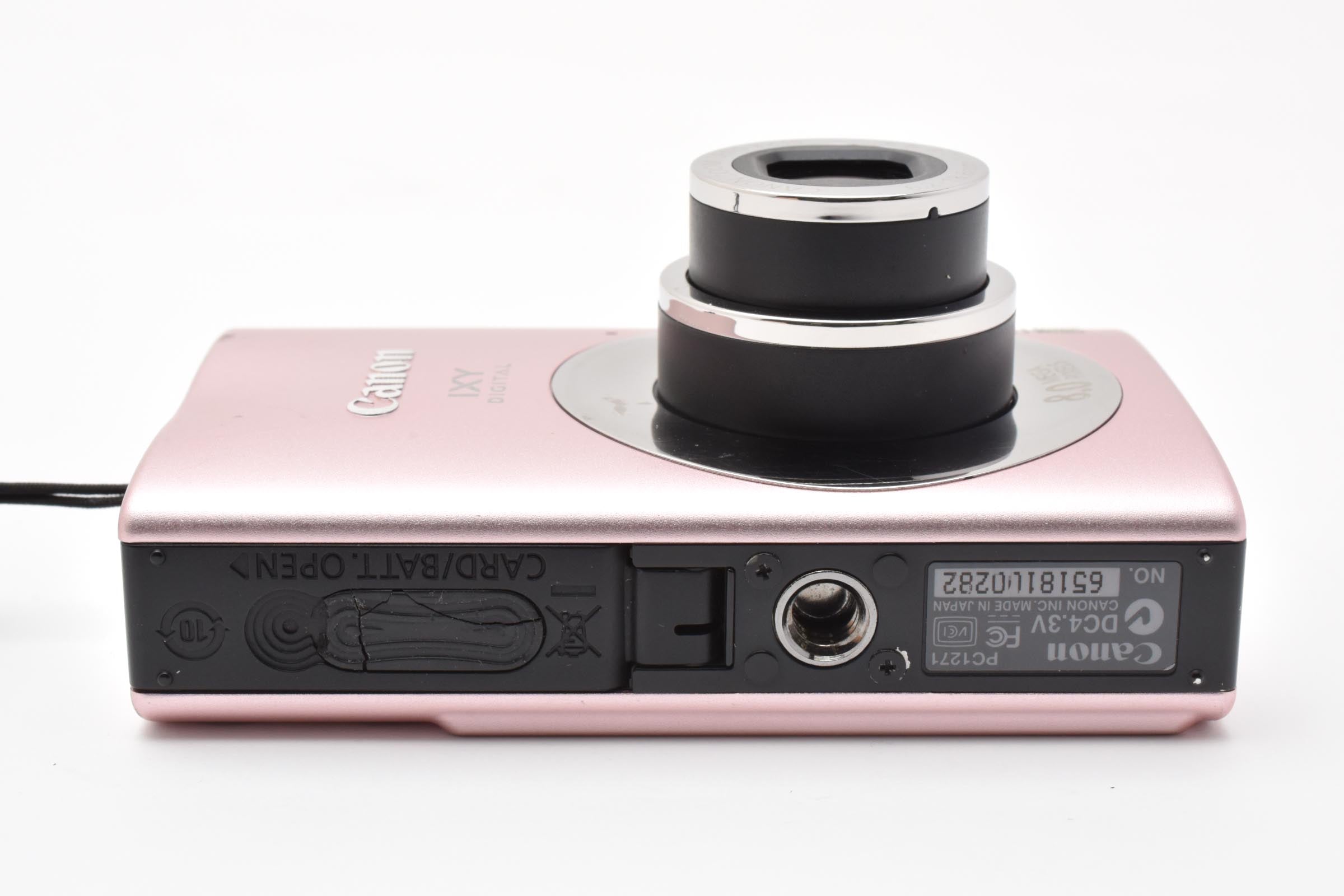 ★美品★ キヤノン CANON IXY DIGITAL 20IS ピンク デジタルカメラ ★ L16#8248