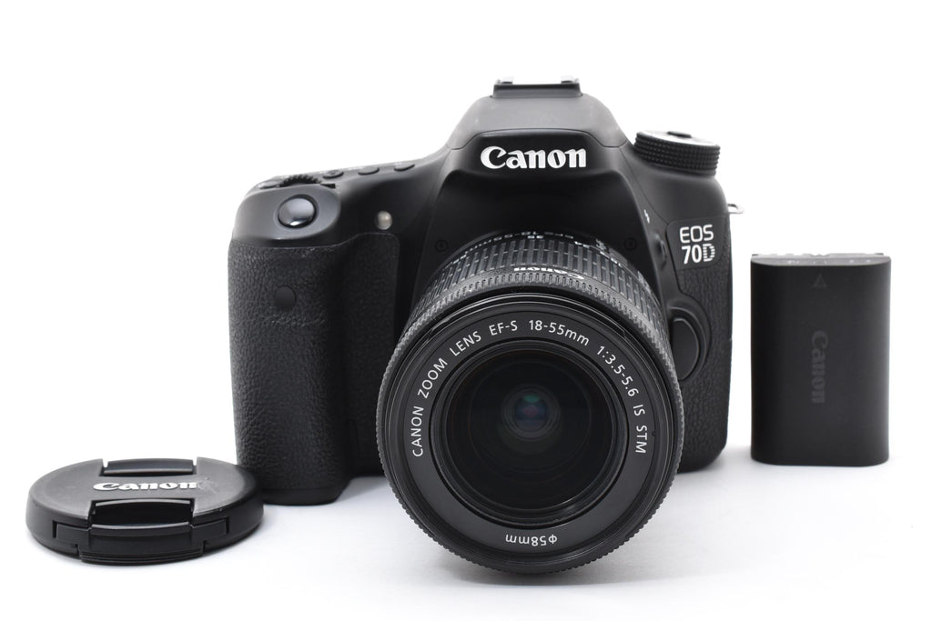 ★美品ショット数23613回★ キヤノン CANON EOS 70D EF-S18-55 IS STM レンズキット デジタル一眼レフカメラ ★ #8488