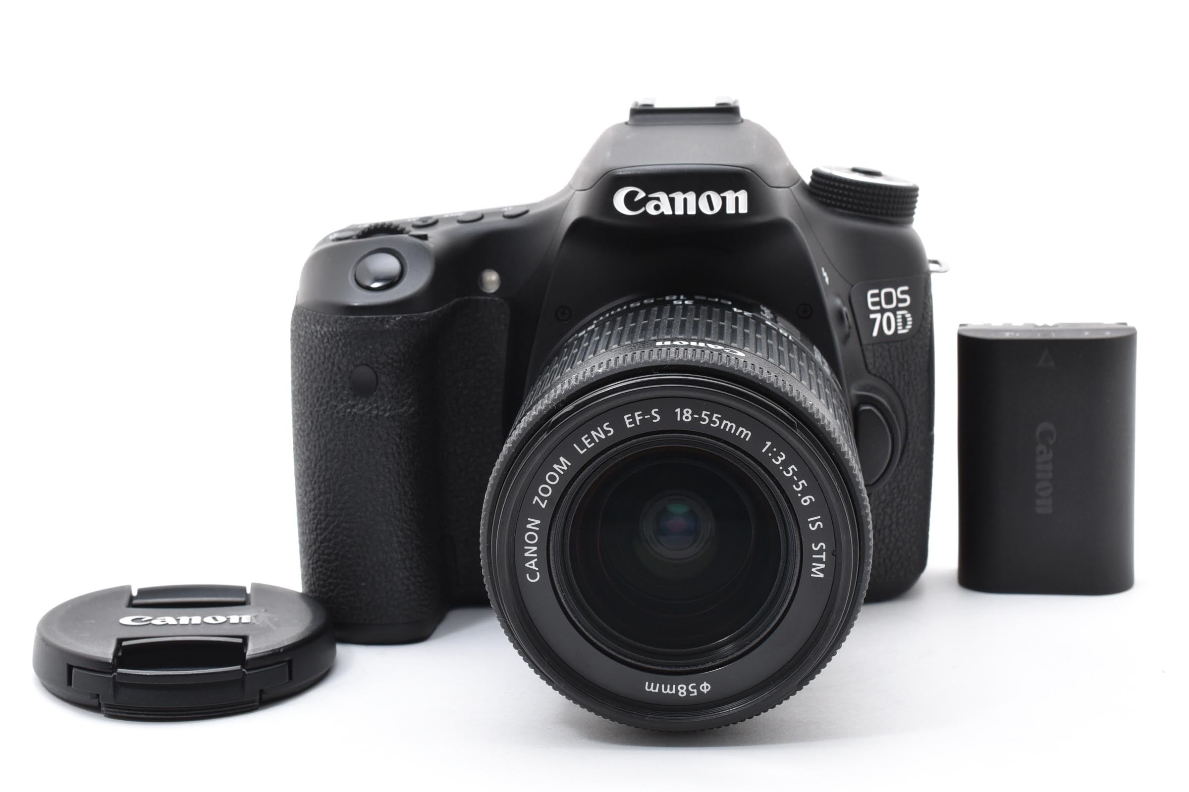 ★美品ショット数23613回★ キヤノン CANON EOS 70D EF-S18-55 IS STM レンズキット デジタル一眼レフカメラ ★ #8488