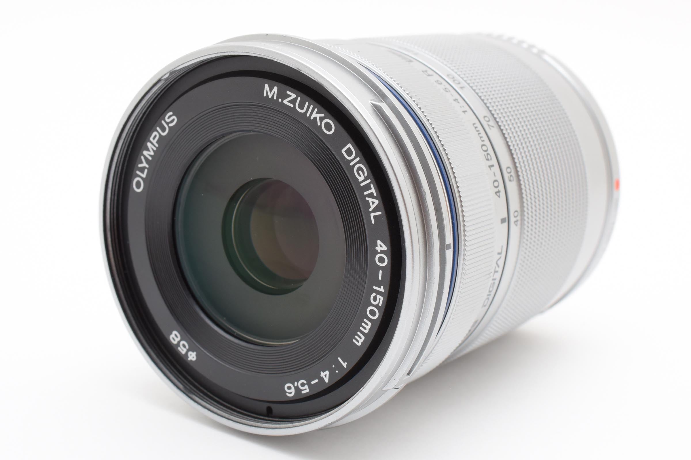 ★美品★ オリンパス Olympus M.ZUIKO DIGITAL ED 40-150MM F4.0-5.6 R シルバー 交換レンズ ★ #8267