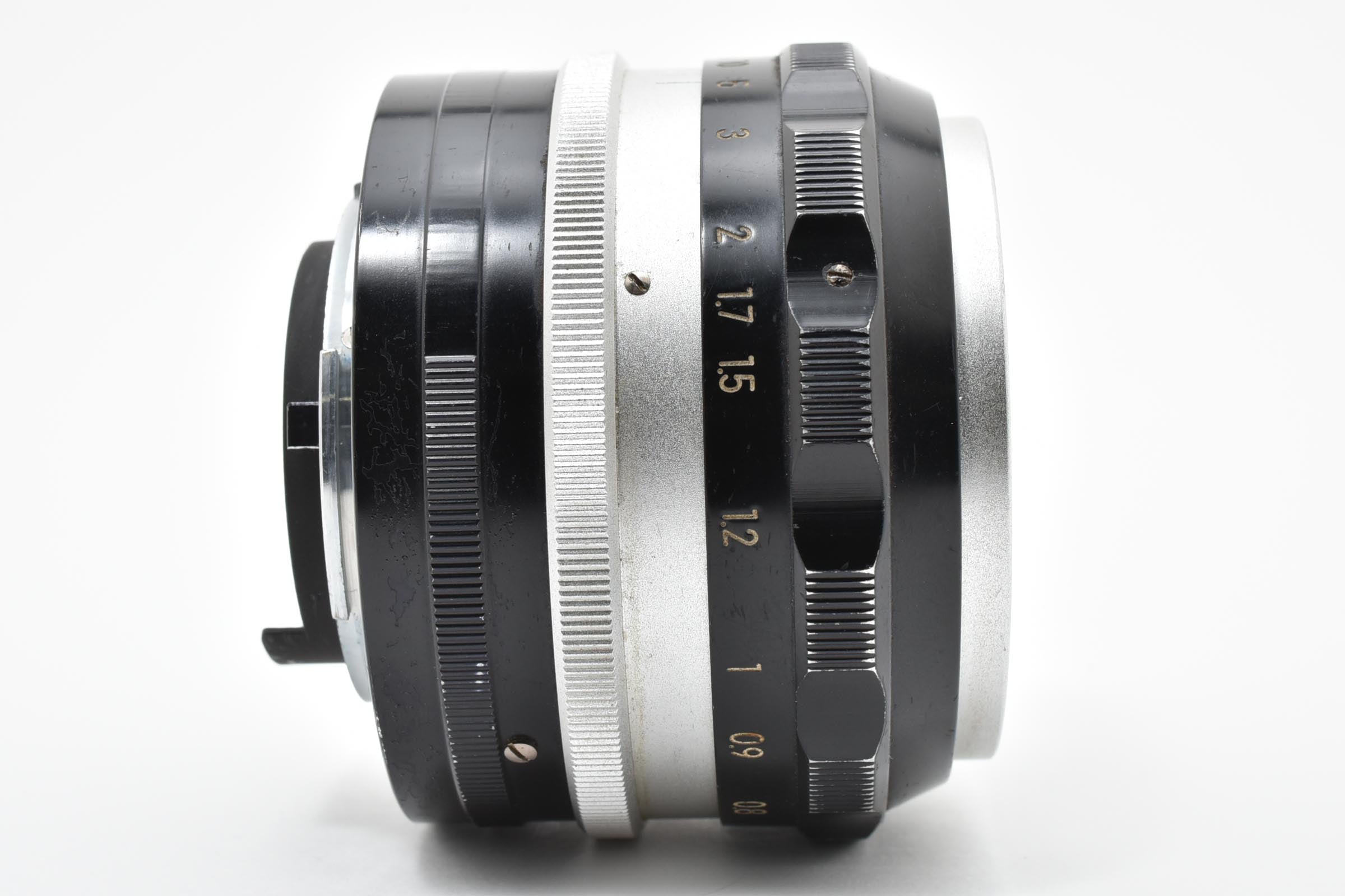 ★美品★ ニコン Nikon AUTO NIKKOR 5.8CM F1.4 PAT.PEND 非AI レンズ ★ L12#8212