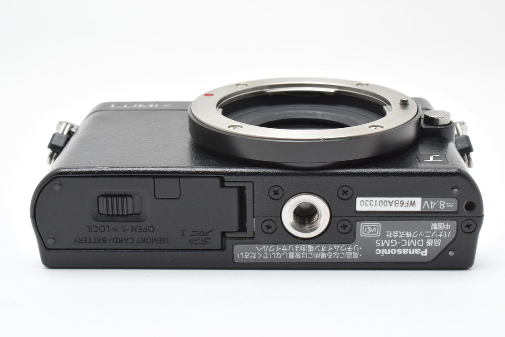 ★美品ショット数6105回★ パナソニック Panasonic LUMIX GM5 ボディ DMC-GM5 ブラック ミラーレス一眼カメラ ★ L61#7806