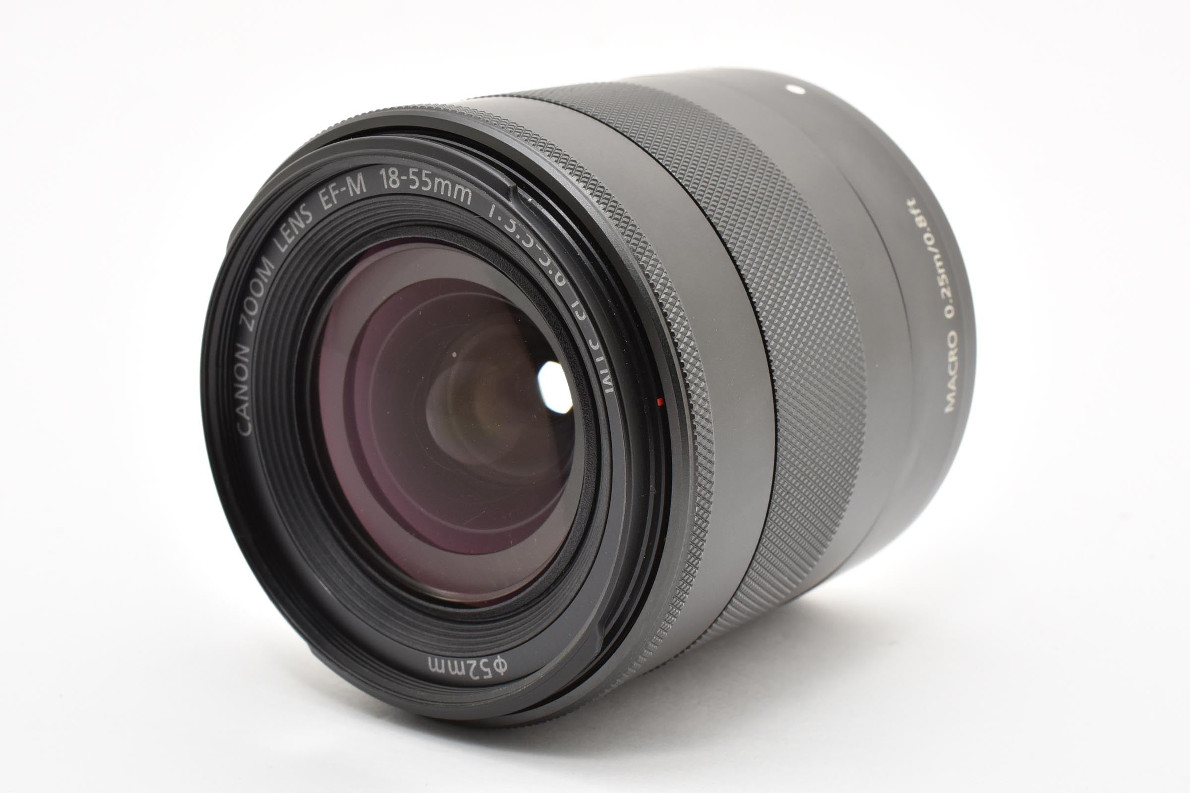 ★良品★ キヤノン CANON EF-M 18-55MM F3.5-5.6 IS STM 標準ズームレンズ ★ #8554