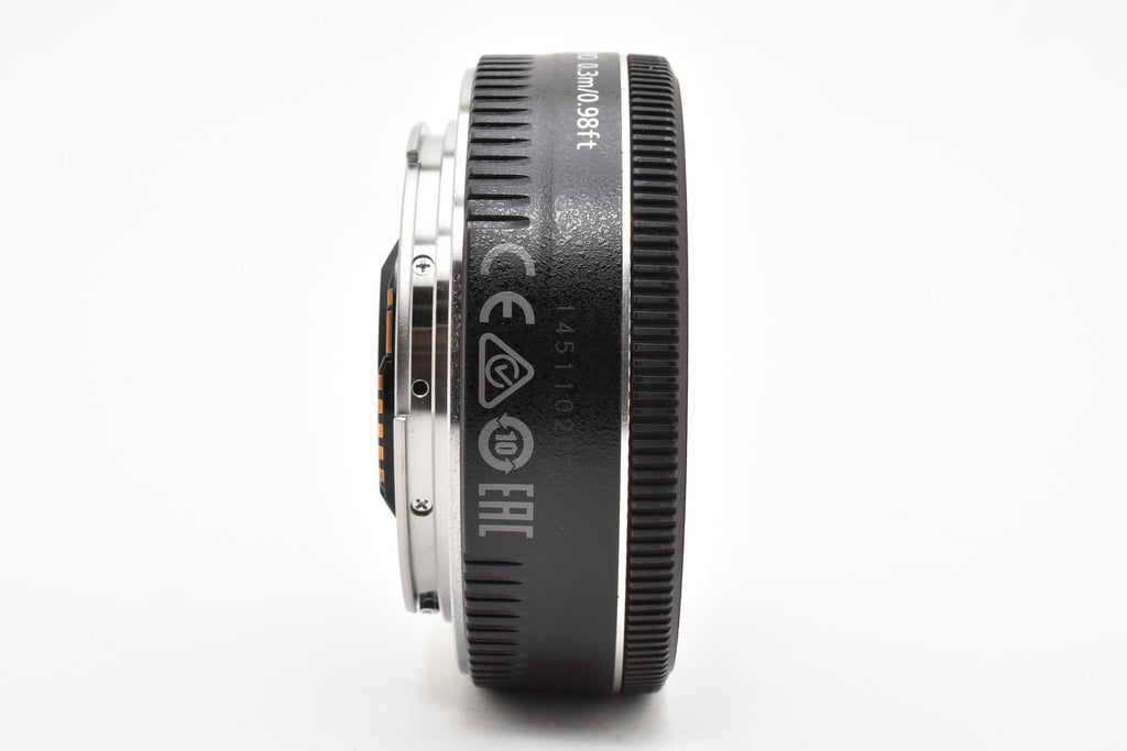★良品★ キャノン CANON EF40MM F2.8 STM 極薄 単焦点レンズ ★ #8595