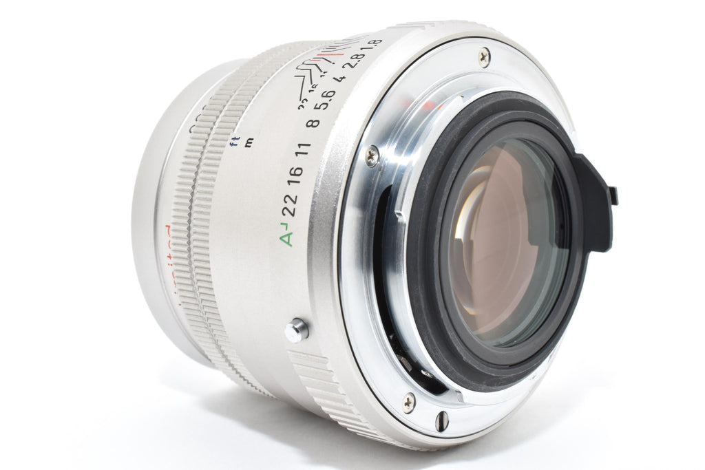★美品★ ペンタックス PENTAX FA77MM F1.8 LIMITED シルバー 希少な日本製 MADE IN JAPAN 交換レンズ ★ L42#7401
